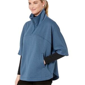 The North Face Women's quarter zip poncho sweatshirt